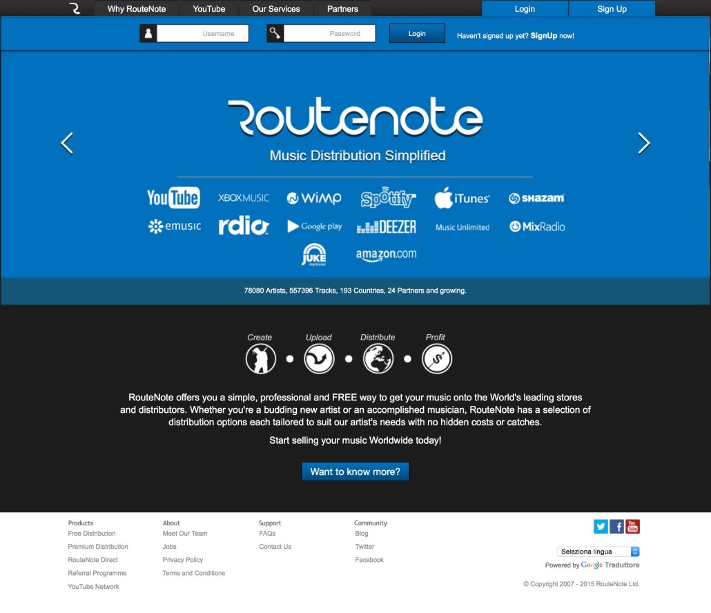 RouteNote