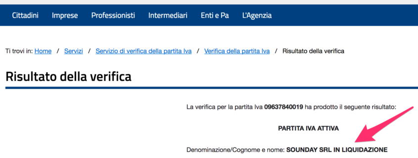 Sounday Music - Agenzia delle Entrate