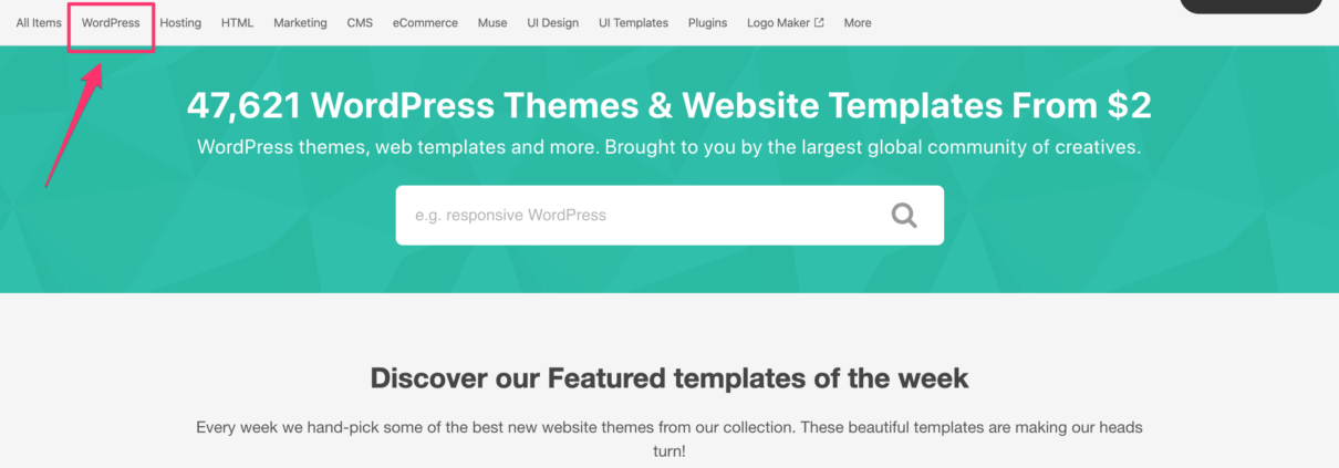 Template WordPress Musica